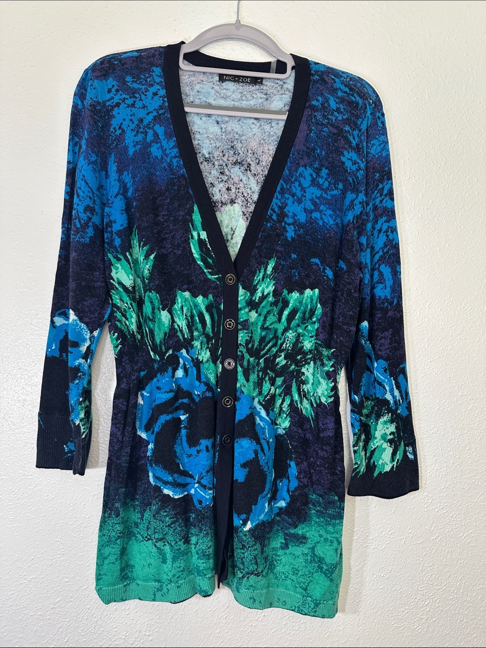 Nic + Zoe Button Down Knit Cardigan